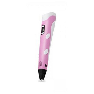 CloneBox 3D Printing Pen with 30 Meters of Filaments - Pink 