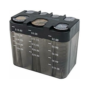 Merangue QuickSilver Coin Bank, Black 