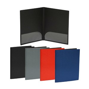 Merangue® Polyfoam Portfolio Cover with 2 Pockets, 9" x 11-1/2" 