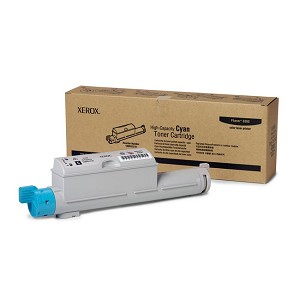 Made by Xerox Phaser 6360 106R01218 Cyan High Yield Toner Cartridge 