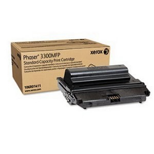  Made by Xerox Phaser 3300 106R01411 Black Toner Cartridge 