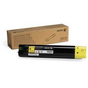  Made by Xerox Phaser 6700 106R01509 Yellow High Yield Toner Cartridge 