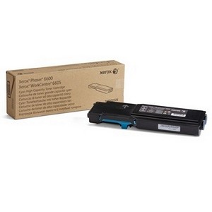  Made by Xerox Phaser 6600 106R02225 Cyan High Yield Toner Cartridge 