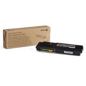  Made by Xerox Phaser 6600 106R02227 Yellow High Yield Toner Cartridge 