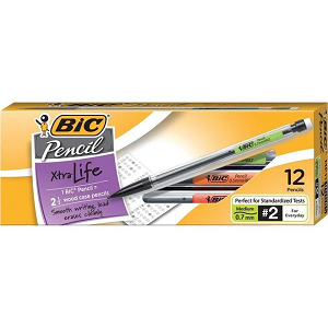 BiC 0.7mm Mechanical Pencil Clear Barrel 12/Box 660431 