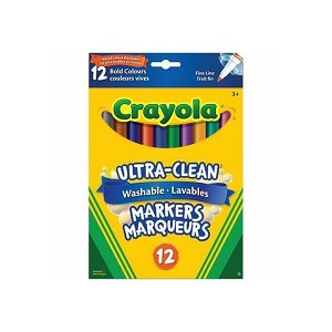 Crayola "Bold colours" 12ct Washable Markers 608497 