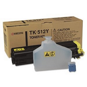  Made By Kyocera Mita TK-512 1T02F3AUS0 TK512Y Yellow Toner Cartridge FS-C5020N 