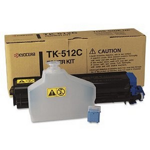  Made By Kyocera Mita TK-512 1T02F3CUS0 TK512C Cyan Toner Cartridge FS-C5020N 