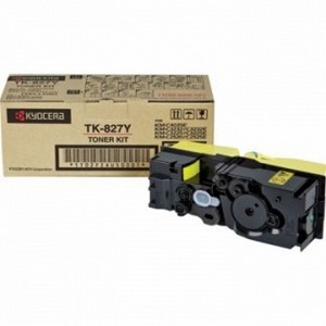  Made By Kyocera Mita TK-827 1T02FZAUS0 TK827Y Yellow Toner Cartridge C-2520 