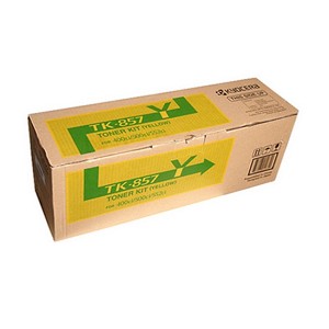  Made By Kyocera Mita TK-857 1T02H7AUS0 TK857Y Yellow Toner Cartridge TASKalfa 400ci 