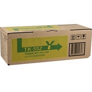  Made By Kyocera Mita TK-552 1T02HMAUS0 TK552Y Yellow Toner Cartridge FS C5200DN 