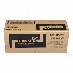  Made By Kyocera Mita TK-582 1T02KT0US0 TK582K Black Toner Cartridge ECOSYS P6021cdn, FS-C5150DN 