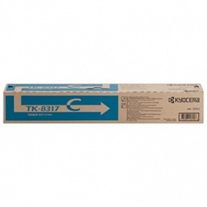  Made By Kyocera Mita TK-8317 1T02MVCUS0 TK8317C Cyan Toner Cartridge TASKalfa 2550ci 