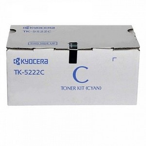  Made By Kyocera Mita TK-5222 1T02R9CUS1 TK5222C Cyan Toner Cartridge ECOSYS M5521CDW, P5021CDW 