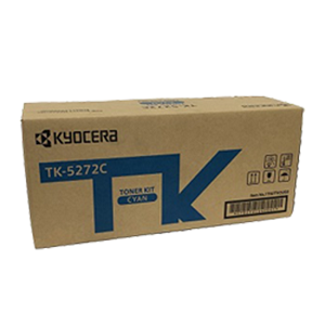  Made By Kyocera Mita TK-5272C 1T02TVCUS0 Cyan Laser Toner Cartridge ECOSYS M6230cidn, M6630cidn, P6230cdn 