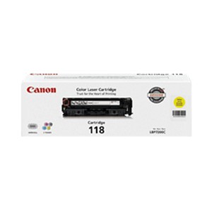  Made by Canon CRG-118 2659B001AA Yellow Laser Toner Cartridge Color imageCLASS LBP7660Cdn 