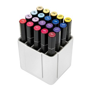 Deflecto® Interlocking Marker Organizer, 4-1/4"W x 4"H x 4-3/8"D (29123CR) 