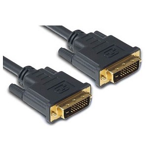 25Ft DVI-D Dual 24-Pin Link Male to Male Cable 