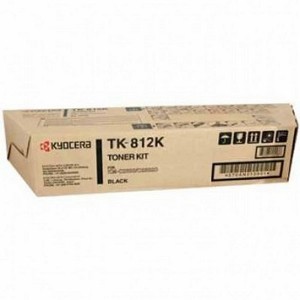  Made By Kyocera Mita TK-812 370PC0KM TK812K Black Toner Cartridge FS-C8026N C2630D 