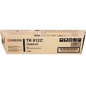  Made By Kyocera Mita TK-812 370PC5KM TK812C Cyan Toner Cartridge FS-C8026N C2630D 