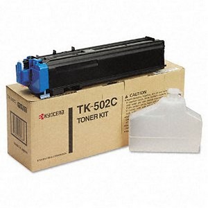  Made By Kyocera Mita TK-502 370PD5KM TK502C Cyan Toner Cartridge FS-C5016N 