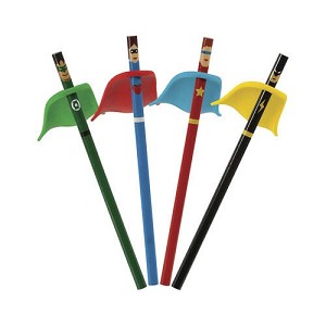 Merangue® Hero Pencil with Superhero Cape 1 per pack, random color 
