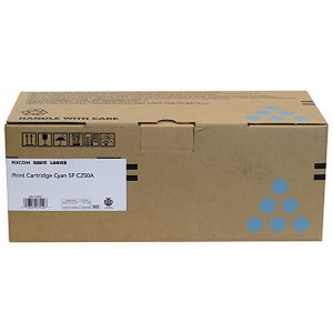  Made by Ricoh SP C250A 407540 Cyan Toner Cartridge 