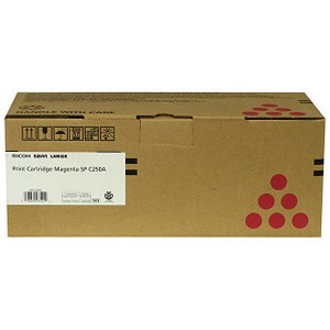  Made by Ricoh SP C250A 407541 Magenta Toner Cartridge 