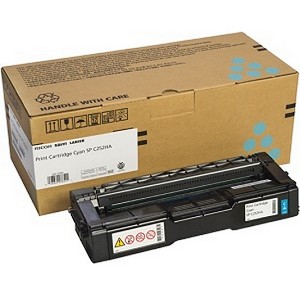  Made by Ricoh SPC252HA 407654 Cyan Toner Cartridge 