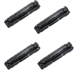 4 Pack HP 414A Color LaserJet Pro M454, M479 Compatible Toner Cartridges 