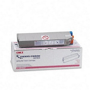 Made By Okidata Type C5 41963602 Magenta Toner Cartridge C9300, C9500 