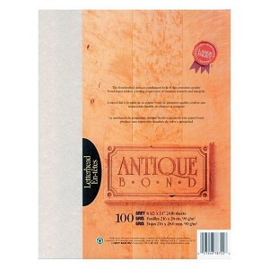 First Base Antique Bond Paper, 24 lbs, 8.5" x 11" 287094 