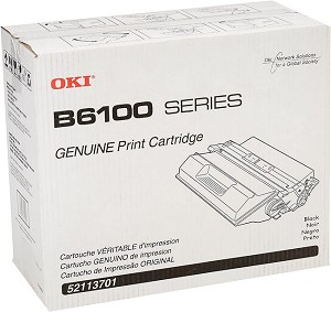  Made By Okidata B6100 52113701 Black Laser Toner Cartridge 