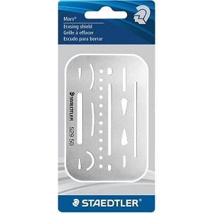 Staedtler® Mars® Stainless Steel Erasing Shield 