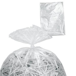 DURA PLUS® Extra Strong Garbage Bags,35"x50",100/Box, Clear 