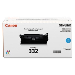 Made by Canon 332 6262B012AA Cyan Laser Toner Cartridge ImageClass LBP 7780 