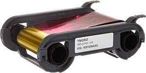 Evolis YMCKO ribbon cassette R5F008AAA Primacy, Elypso and Kiosk printers 