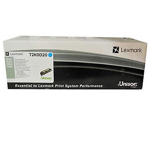  Made by Lexmark 72K0D20 72K0D-20 Cyan Developer Unit CX825de 