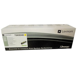  Made by Lexmark 72K0D40 72K0D-40 Yellow Developer Unit CX825de 