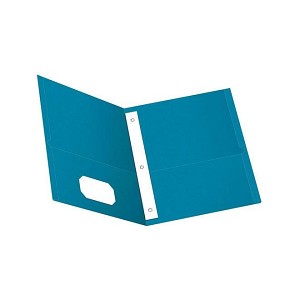 Oxford Twin Pocket Folder with Fasteners, Letter Size, 135-Sheet Capacity - 25 Pieces / pack 