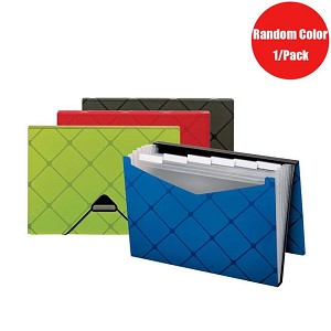 Cardinal® 7-Pocket Expandable File, Polypropylene, Letter Size 