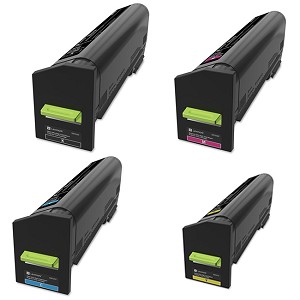 4 Pack Made by Lexmark 82K1U Ultra High Yield Return Program Toner Cartridge CX860 