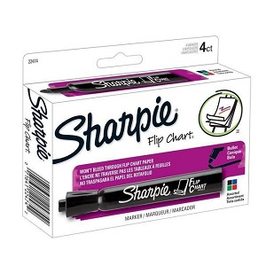 Sharpie® Flip Chart Markers Bullet point Assorted colour - 4 / Box 194522 
