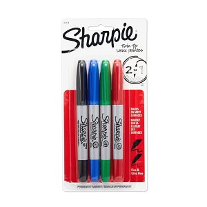 Sharpie® Twin-Tip Fine Point and Ultra Fine Point Permanent Markers 319210 