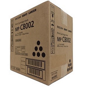  Made by Ricoh MP-C8002 842083 841780 Black Toner Cartridge MP C6502, MP C8002 MP C7502 
