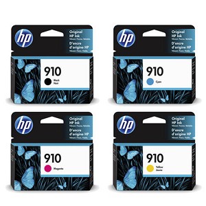 4 Pack Made by HP 910 OfficeJet 8018, 8020, 8022, 8025, 8028, 8035 Ink Cartridges 