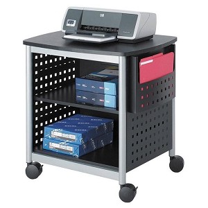 SAFCO® Scoot™ Desk Side Printer Stand, 26½" W x 20½" D x 26½" H 