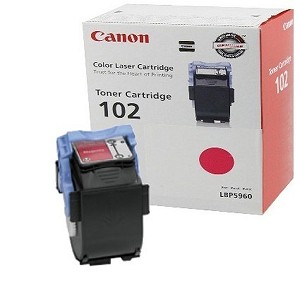  Made by Canon CRG-102 9643A006AA Magenta Laser Toner Cartridge imageRunner LBP5960 