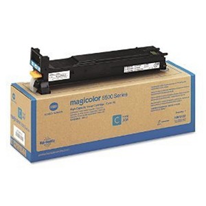 Made By Konica Minolta A06V433 A06V-433 Cyan High Yield Toner Cartridge Magicolor 5550, 5570, 5650EN, 5670EN 