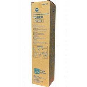  Made By Konica Minolta TN-614 A0VW434 TN614C Cyan Toner Cartridge Bizhub Pro C65hc 